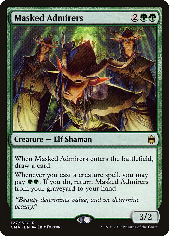 Masked Admirers [Commander Anthology] | Clutch Gaming