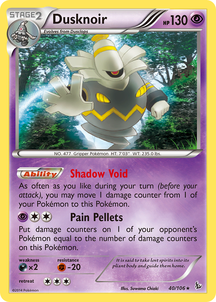 Dusknoir (40/106) [XY: Flashfire] | Clutch Gaming