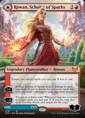 Rowan, Scholar of Sparks // Will, Scholar of Frost (Borderless) [Strixhaven: School of Mages] | Clutch Gaming