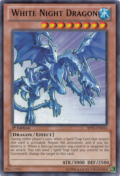 White Night Dragon [BP01-EN016] Rare | Clutch Gaming