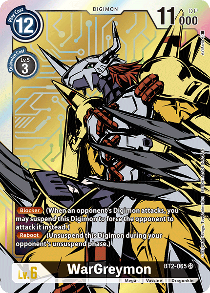 WarGreymon [BT2-065] (Alternate Art) [Release Special Booster Ver.1.0] | Clutch Gaming