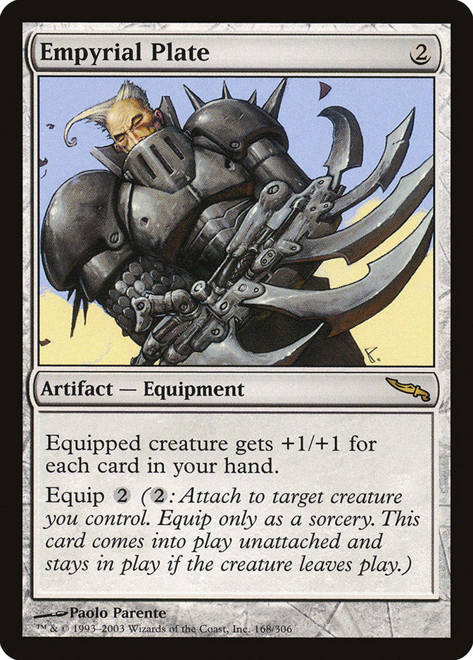 Empyrial Plate [Mirrodin] | Clutch Gaming