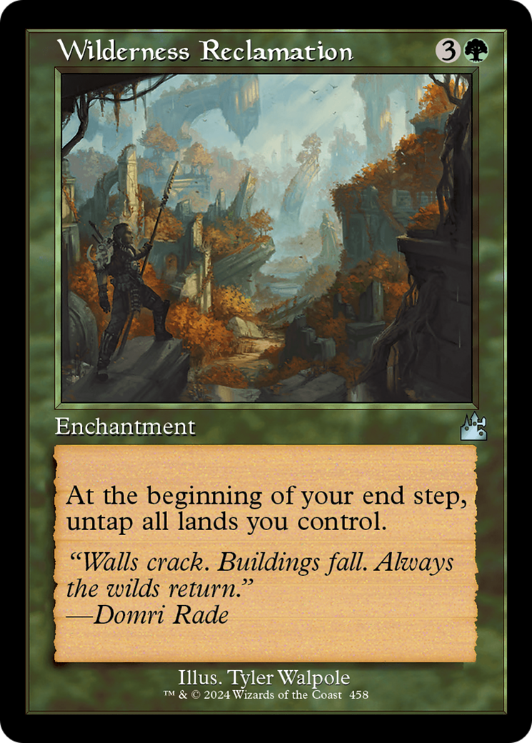 Wilderness Reclamation [Ravnica Remastered] | Clutch Gaming