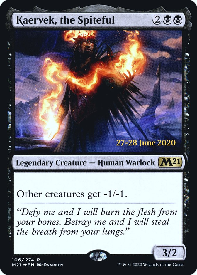 Kaervek, the Spiteful [Core Set 2021 Prerelease Promos] | Clutch Gaming