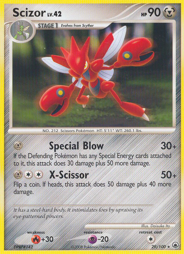 Scizor (29/100) [Diamond & Pearl: Majestic Dawn] | Clutch Gaming