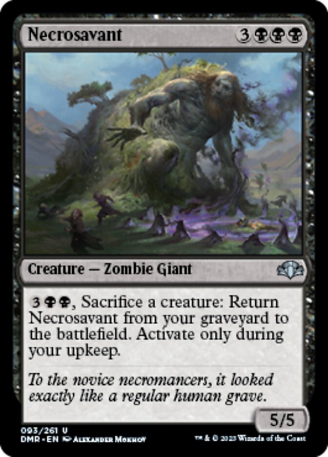 Necrosavant [Dominaria Remastered] | Clutch Gaming