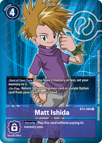 Matt Ishida [BT2-090] (Buy-A-Box Promo) [Release Special Booster Ver.1.0 Promos] | Clutch Gaming