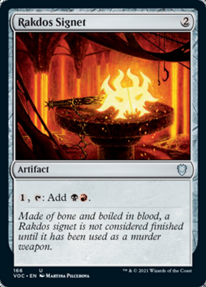 Rakdos Signet [Innistrad: Crimson Vow Commander] | Clutch Gaming