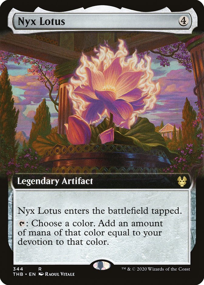 Nyx Lotus (Extended Art) [Theros Beyond Death] | Clutch Gaming