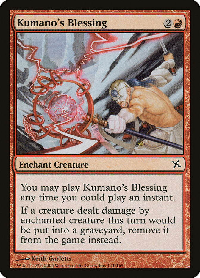 Kumano's Blessing [Betrayers of Kamigawa] | Clutch Gaming