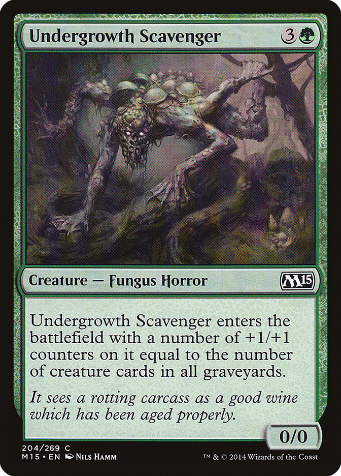 Undergrowth Scavenger [Magic 2015] | Clutch Gaming