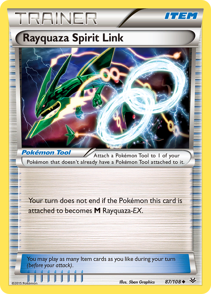 Rayquaza Spirit Link (87/108) [XY: Roaring Skies] | Clutch Gaming