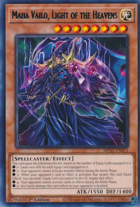 Maha Vailo, Light of the Heavens [MP22-EN013] Rare | Clutch Gaming