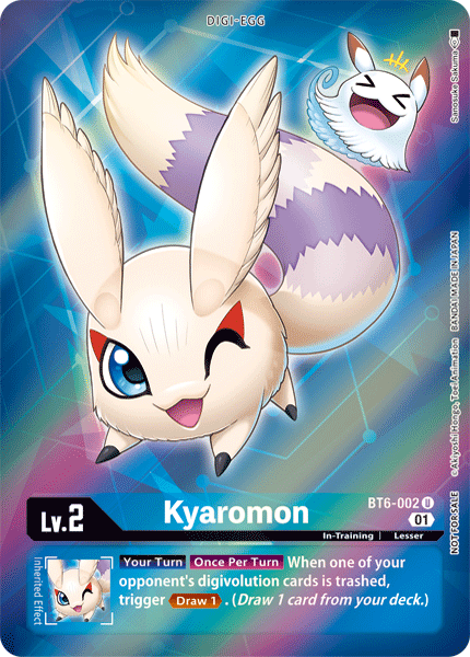 Kyaromon [BT6-002] (Alternative Art - Box Topper) [Double Diamond] | Clutch Gaming