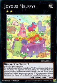 Joyous Melffys [PHRA-EN044] Super Rare | Clutch Gaming