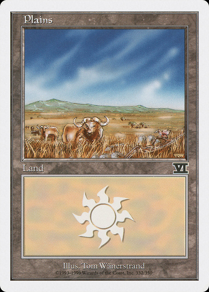 Plains (332) [Classic Sixth Edition] | Clutch Gaming