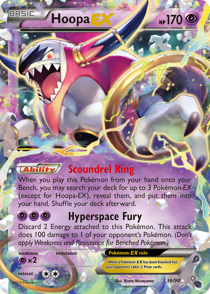 Hoopa EX (36/98) [XY: Ancient Origins] | Clutch Gaming