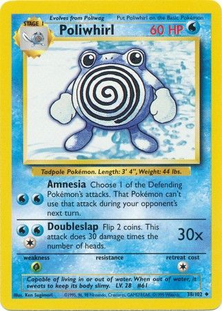 Poliwhirl (38/102) [Base Set Unlimited] | Clutch Gaming