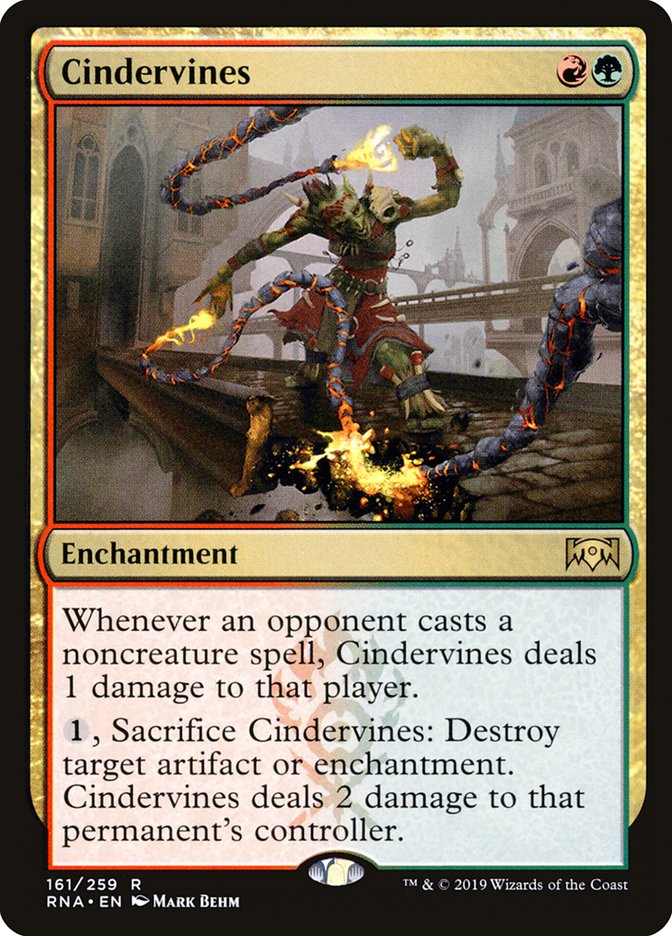 Cindervines [Ravnica Allegiance] | Clutch Gaming