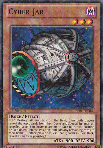 Cyber Jar [BP01-EN002] Starfoil Rare | Clutch Gaming
