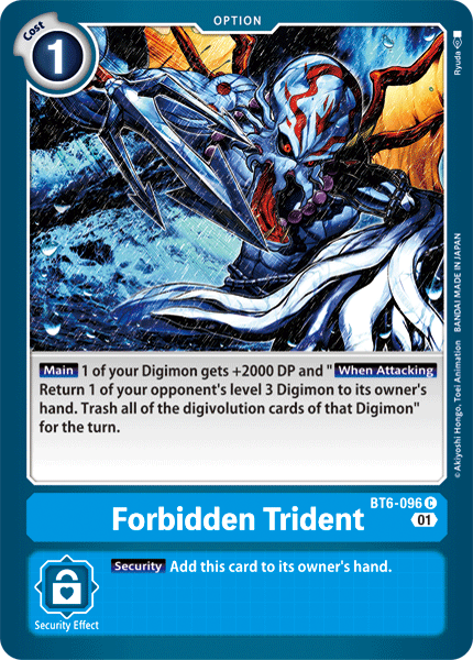 Forbidden Trident [BT6-096] [Double Diamond] | Clutch Gaming