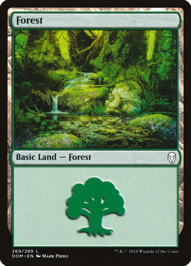 Forest (269) [Dominaria] | Clutch Gaming