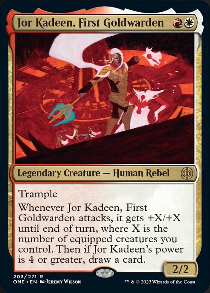 Jor Kadeen, First Goldwarden [Phyrexia: All Will Be One] | Clutch Gaming