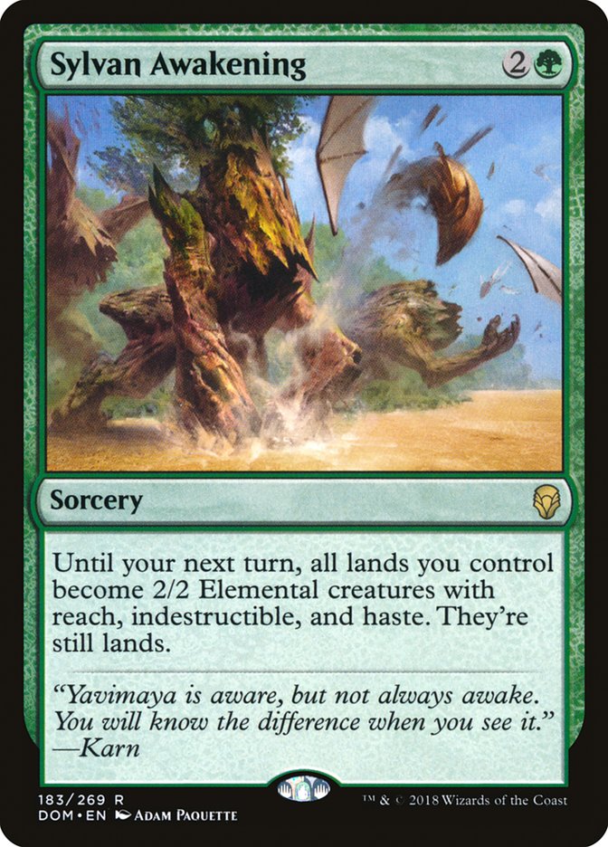 Sylvan Awakening [Dominaria] | Clutch Gaming