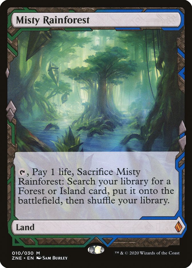 Misty Rainforest (Expeditions) [Zendikar Rising Expeditions] | Clutch Gaming