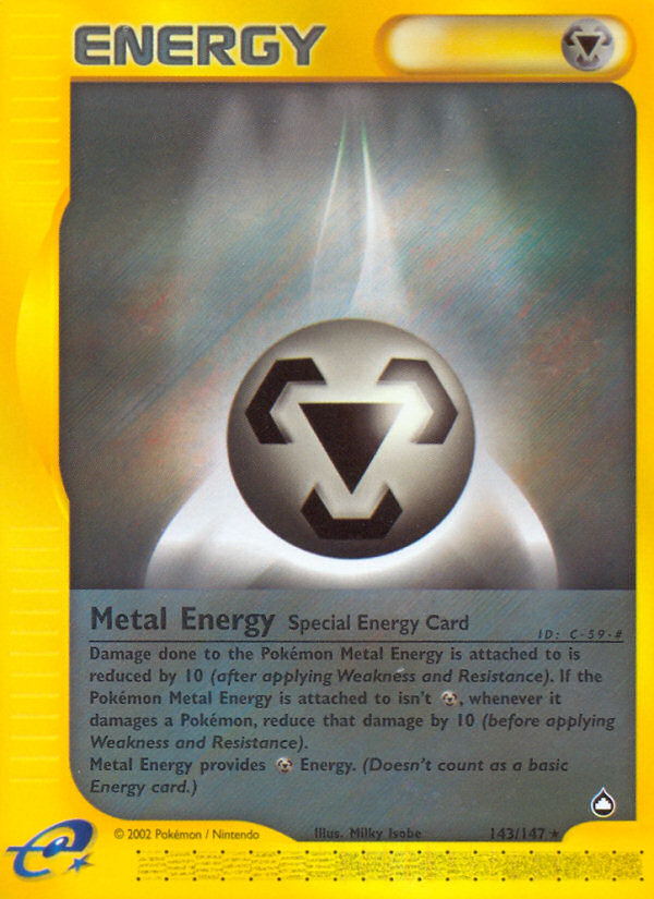 Metal Energy (143/147) [Aquapolis] | Clutch Gaming