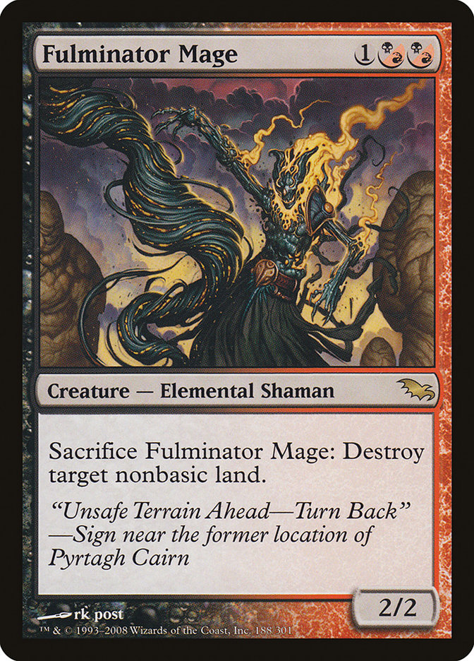 Fulminator Mage [Shadowmoor] | Clutch Gaming