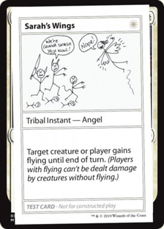 Sarah's Wings (2021 Edition) [Mystery Booster Playtest Cards] | Clutch Gaming