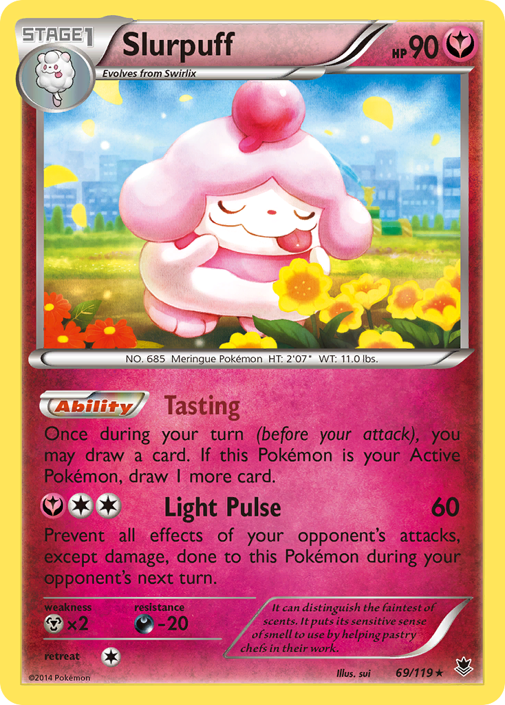 Slurpuff (69/119) [XY: Phantom Forces] | Clutch Gaming