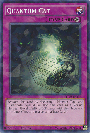 Quantum Cat [BP03-EN237] Shatterfoil Rare | Clutch Gaming