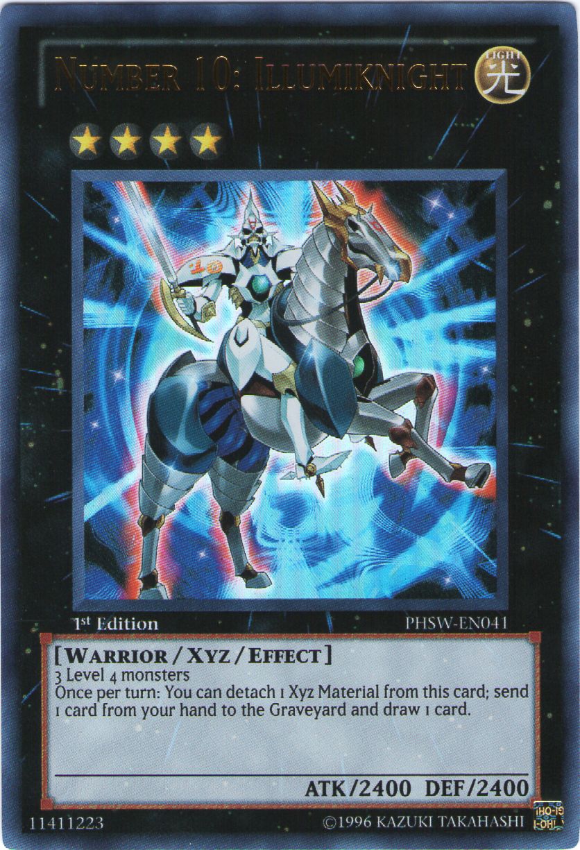 Number 10: Illumiknight [PHSW-EN041] Ultra Rare | Clutch Gaming