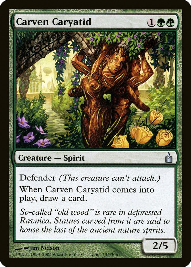 Carven Caryatid [Ravnica: City of Guilds] | Clutch Gaming