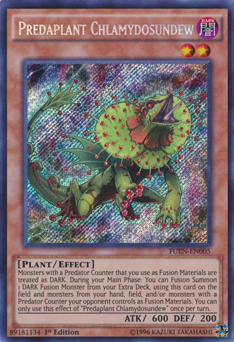 Predaplant Chlamydosundew [FUEN-EN005] Secret Rare | Clutch Gaming