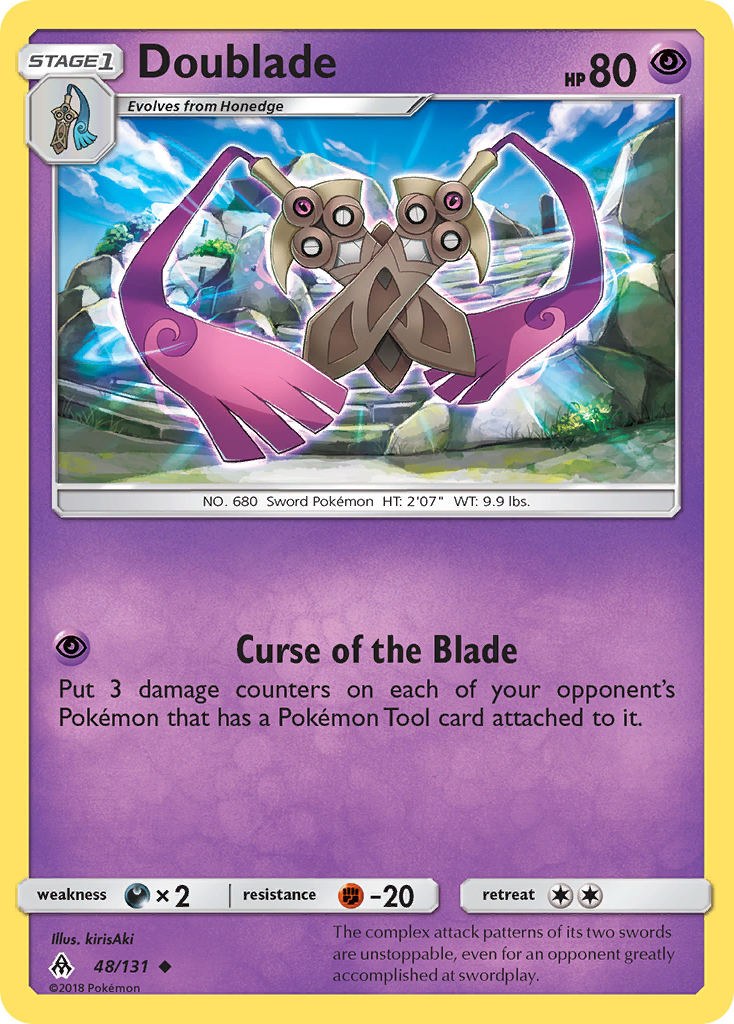 Doublade (48/131) [Sun & Moon: Forbidden Light] | Clutch Gaming