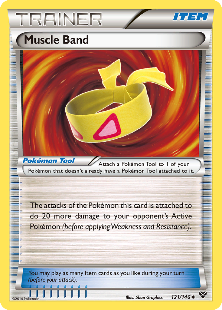 Muscle Band (121/146) [XY: Base Set] | Clutch Gaming