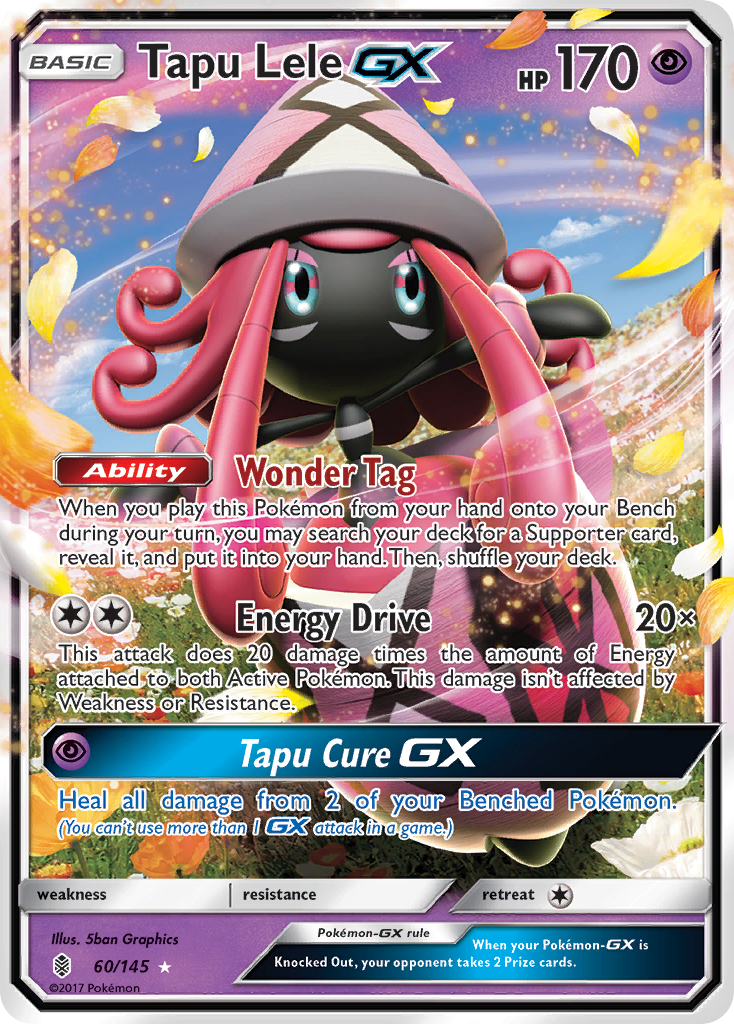 Tapu Lele GX (60/145) [Sun & Moon: Guardians Rising] | Clutch Gaming