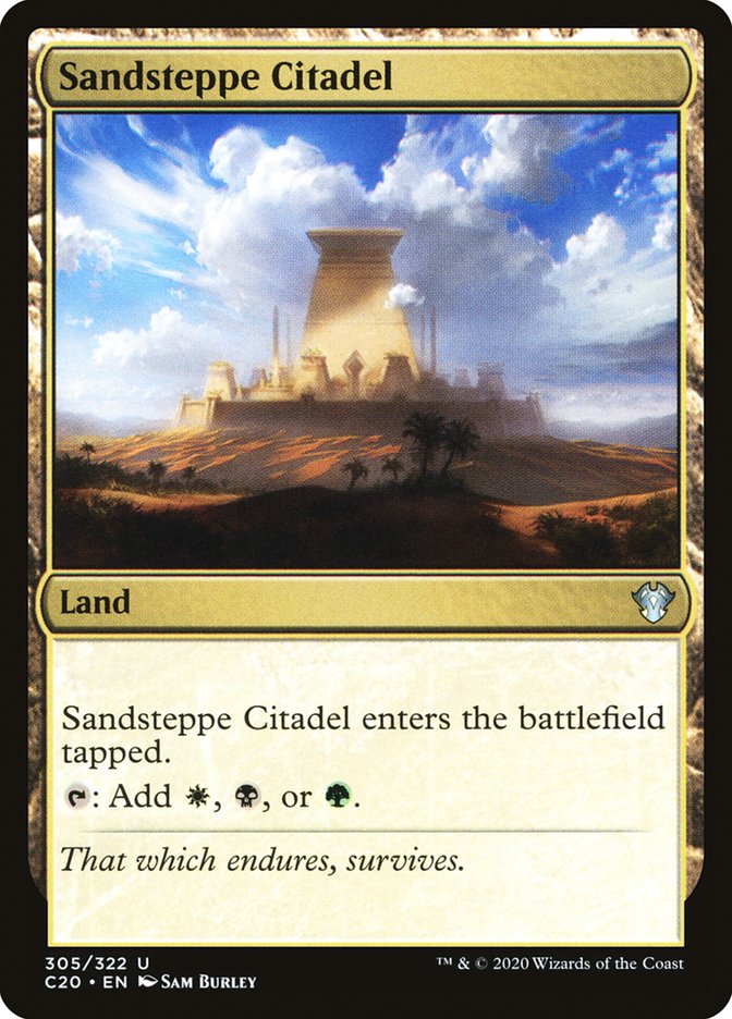 Sandsteppe Citadel [Commander 2020] | Clutch Gaming