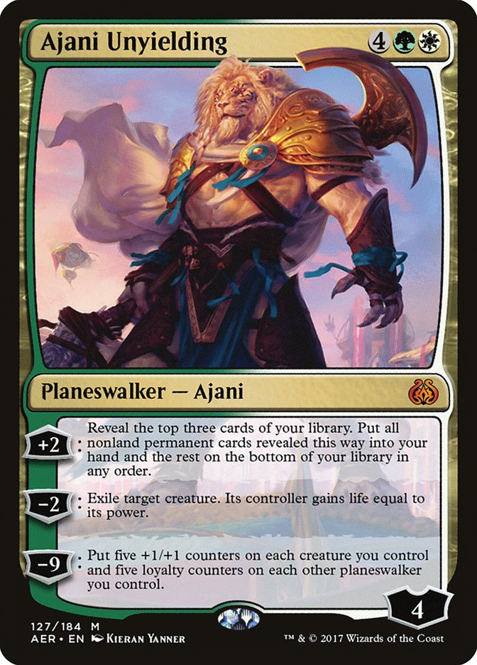 Ajani Unyielding [Aether Revolt] | Clutch Gaming