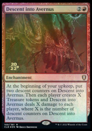 Descent into Avernus [Commander Legends: Battle for Baldur's Gate Prerelease Promos] | Clutch Gaming