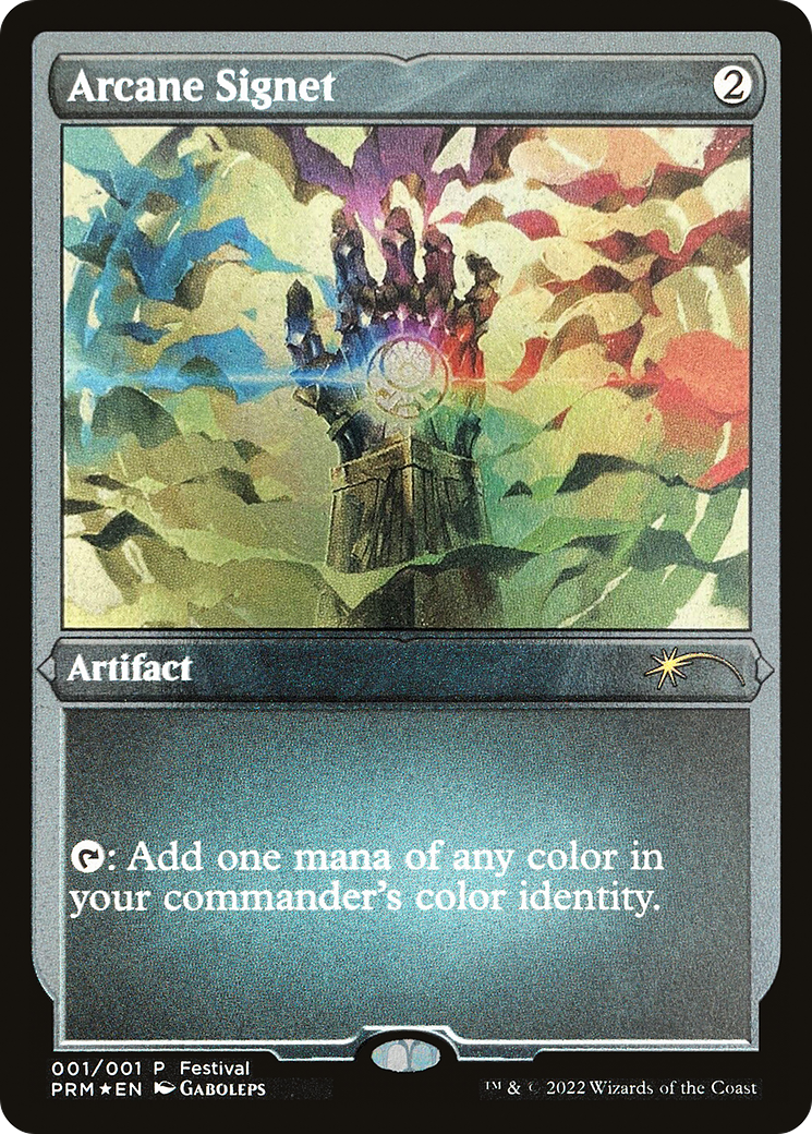 Arcane Signet (Foil Etched) [30th Anniversary Promos] | Clutch Gaming