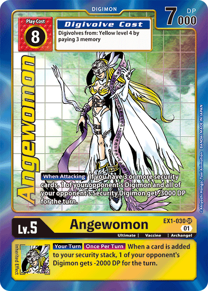 Angewomon [EX1-030] (Alternate Art) [Classic Collection] | Clutch Gaming