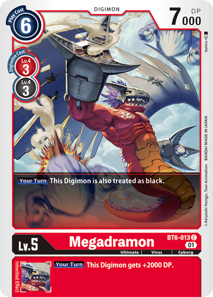 Megadramon [BT6-013] [Double Diamond] | Clutch Gaming