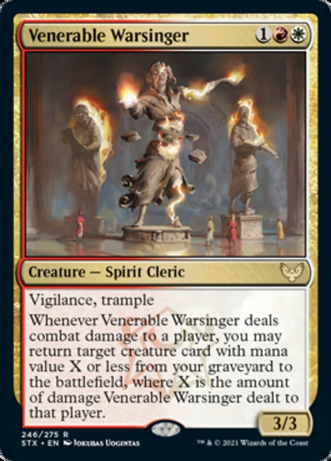 Venerable Warsinger [Strixhaven: School of Mages] | Clutch Gaming