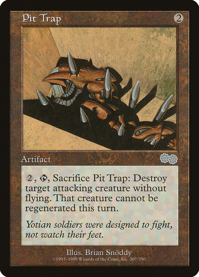 Pit Trap [Urza's Saga] | Clutch Gaming