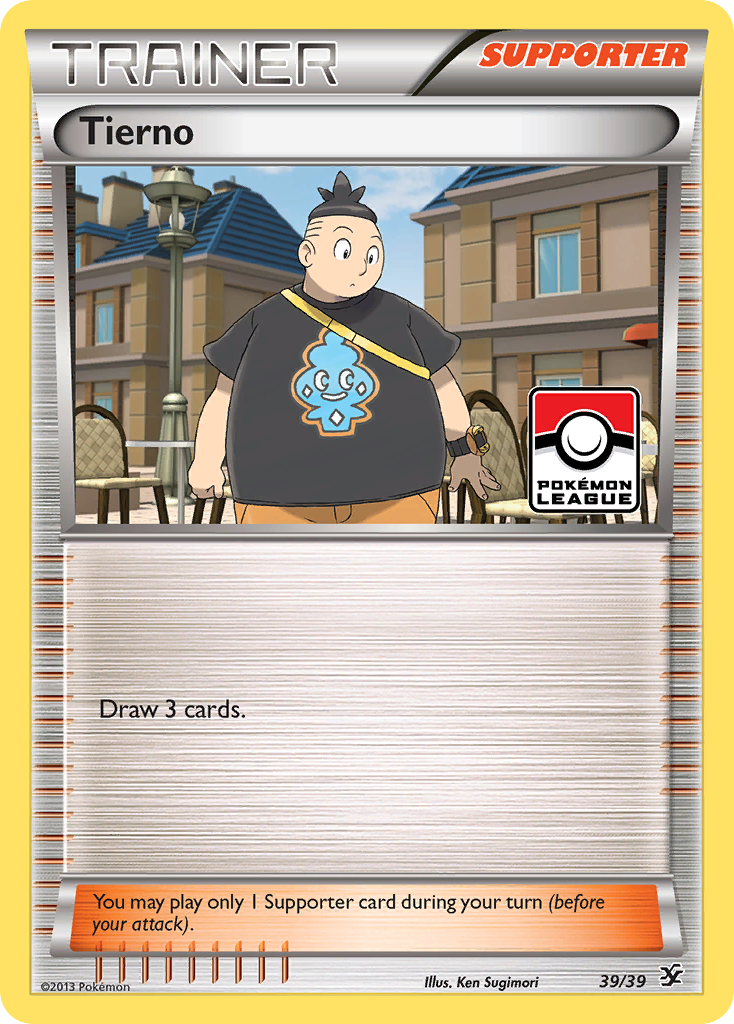 Tierno (39/39) [XY: Kalos Starter Set] | Clutch Gaming