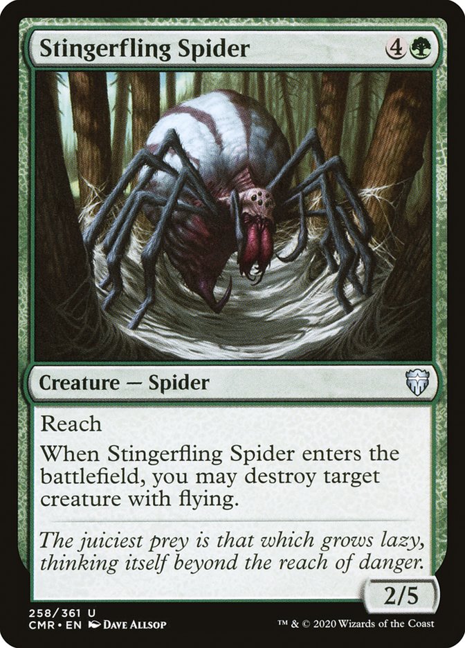 Stingerfling Spider [Commander Legends] | Clutch Gaming